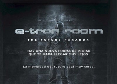 e-tron room Barcelona: The Future Paradox