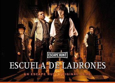 Escape Room 'Escuela de Ladrones' de Escape Hunt en Barcelona - Escapistas. CLUB